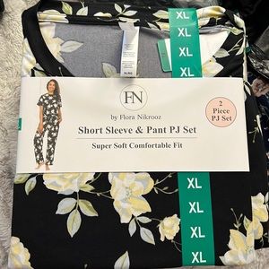 Floral pajama set
